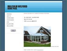 Tablet Screenshot of malcolmwilford.com